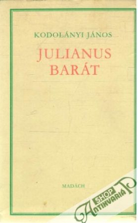 Obal knihy Julianus Barát