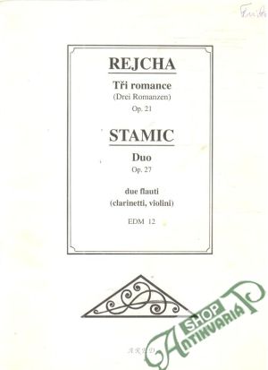 Tři romance, Duo - Rejcha, Stamic