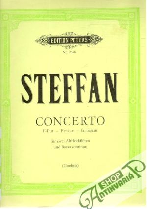 Obal knihy Concerto f-Dur