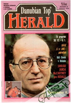 Obal knihy Danubian top Herald 1992-1993