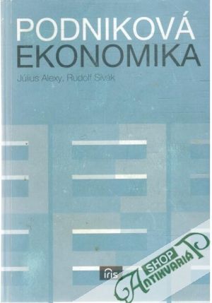 Obal knihy Podniková ekonomika