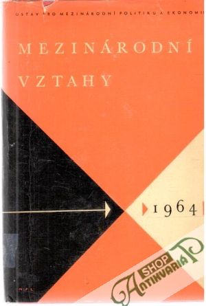 Obal knihy Mezinárodní vztahy 1964