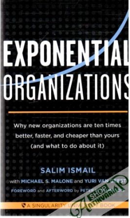 Obal knihy Exponential organizations