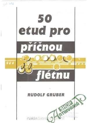 Obal knihy 50 etud pro příčnou flétnu