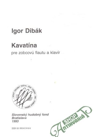 Kavatína - Dibák Igor