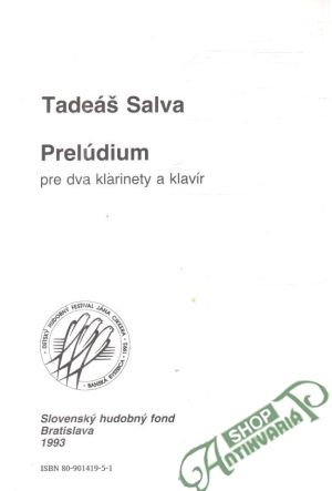 Obal knihy Prelúdium