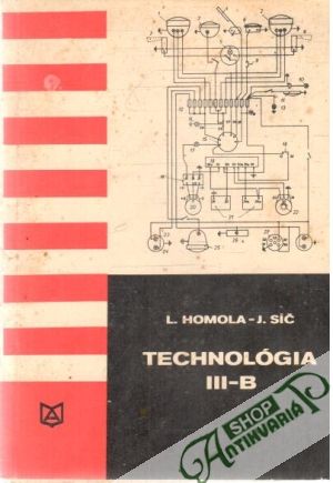 Obal knihy Technológia III-B