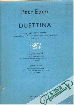 Obal knihy Duettina