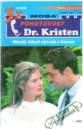 Obal knihy 3x pohotovost Dr. Kristen svazek K 1008