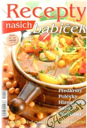 Obal knihy Recepty našich babiček 2/2009