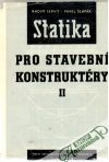 Servít Radim, Šlapák Pavel - Statika pro stavební konstruktéry II.