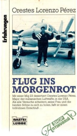 Obal knihy Flug ins Morgenrot