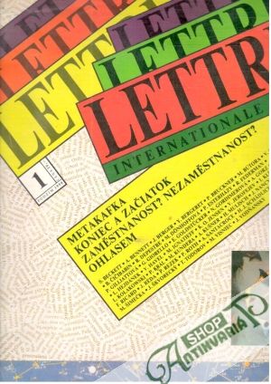 Obal knihy Lettre internationale 1/1990
