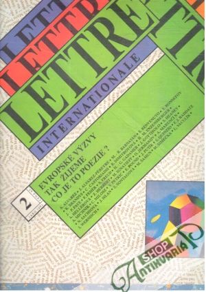 Obal knihy Lettre internationale 2/1991