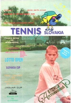 Obal knihy Tennis Slovakia 4/94