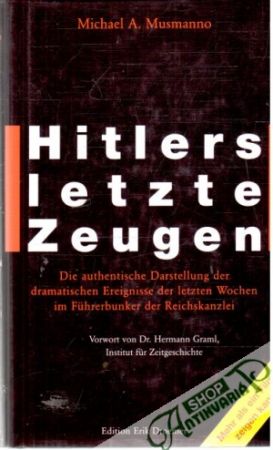 Obal knihy Hitlers letzte zeugen