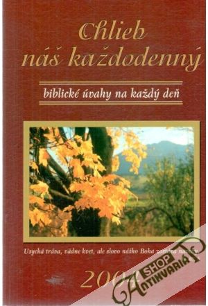 Obal knihy Chlieb náš každodenný