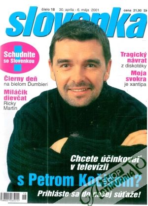 Obal knihy Slovenka číslo 18.