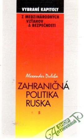 Obal knihy Zahraničná politika Ruska