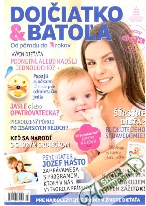 Obal knihy Dojčiatko a batoľa 2/2016