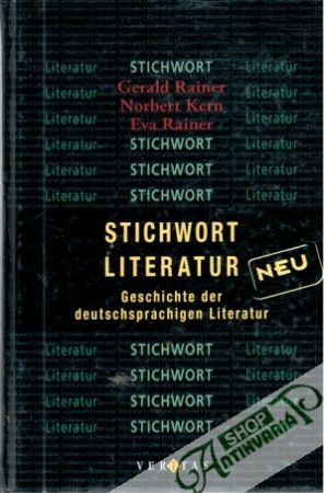 Obal knihy Stichwort Literatur