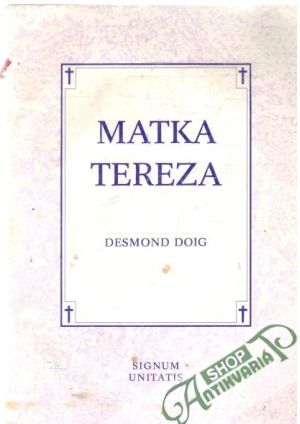 Obal knihy Matka Tereza