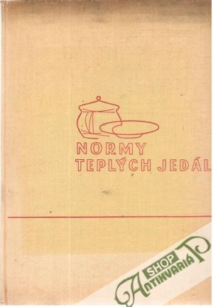 Obal knihy Normy teplých jedál
