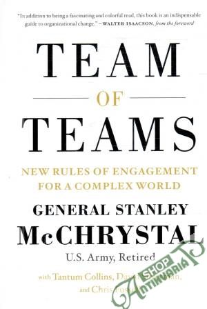 Obal knihy Team of teams