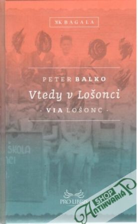 Obal knihy Vtedy v Lošonci