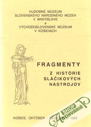 Obal knihy Fragmenty z histórie sláčikových nástrojov