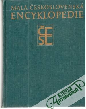 Obal knihy Malá československá encyklopedie 2. D-CH