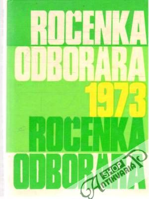 Obal knihy Ročenka odborára 1973
