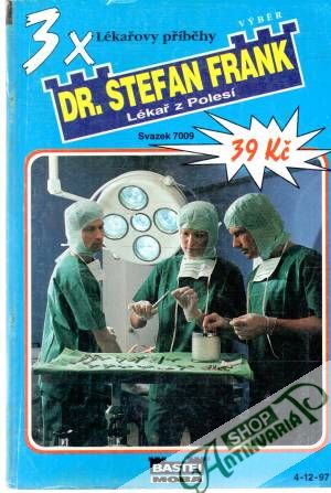 Obal knihy 3x Dr. Stefan Frank - svazek 7009