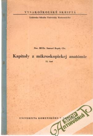 Obal knihy Kapitoly z mikroskopickej anatómie II. časť