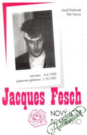 Obal knihy Jacques Fesch