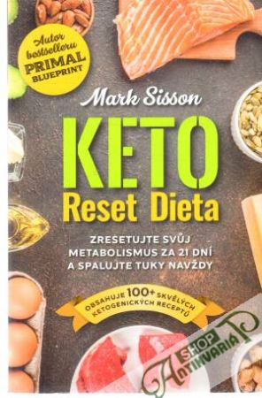 Obal knihy Keto reset dieta