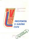 Mohwald Zdenék, Bureš Karel - Protokol V. sjezdu ČSTV