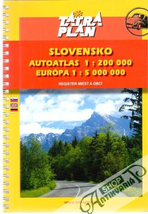 Obal knihy Autoatlas - Slovenská republika a Európa