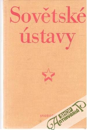 Obal knihy Sovětské ústavy