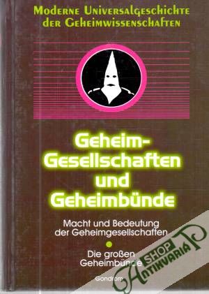 Obal knihy Geheimgesellschaften und Geheimbunde