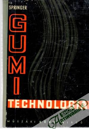 Obal knihy Gumitechnológia
