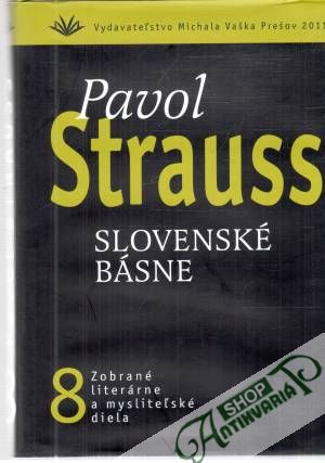 Slovenské básne - Strauss Pavol