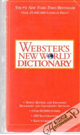 Obal knihy Webster´s new world dictionary