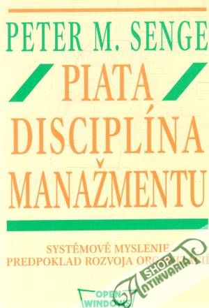 Obal knihy Piata disciplína manažmentu
