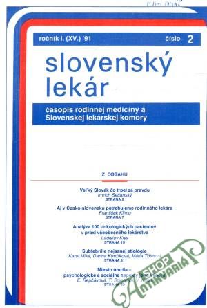 Obal knihy Slovenský lekár 2/91