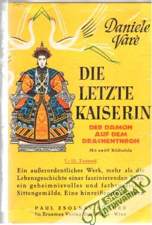 Obal knihy Die letzte Kaiserin