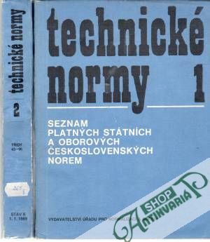 Obal knihy Technické normy 1-2.