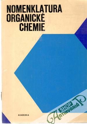 Obal knihy Nomenklatura organické chemie