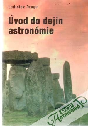 Obal knihy Úvod do dejín astronómie