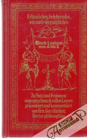 Obal knihy Kitsch-Lexicon von A bis Z